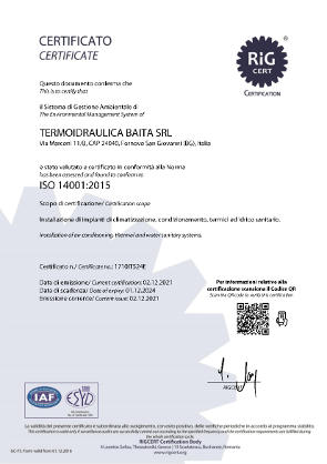 Certificazione 14001